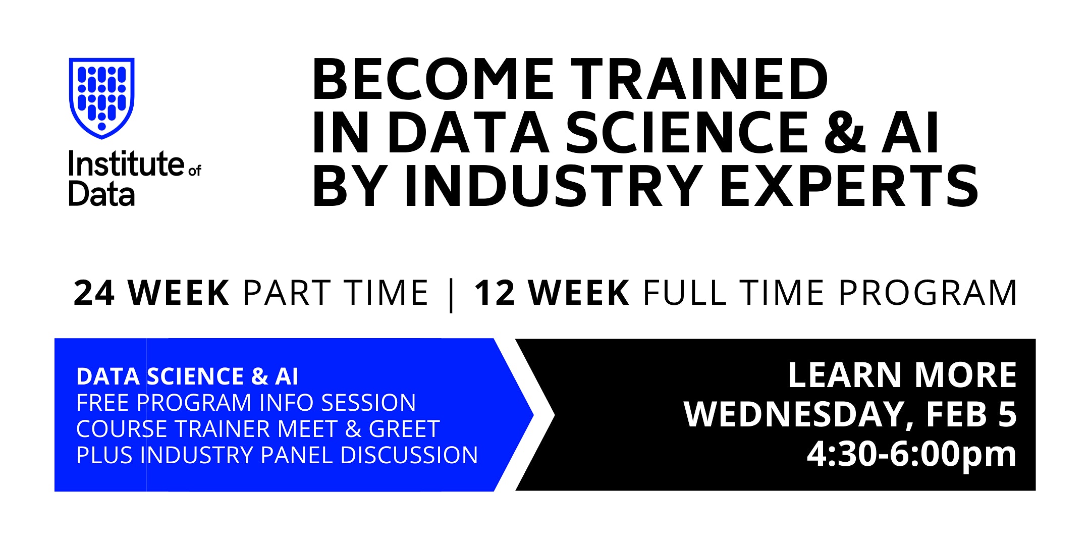 Become Trained in Data Science & AI by Industry Experts