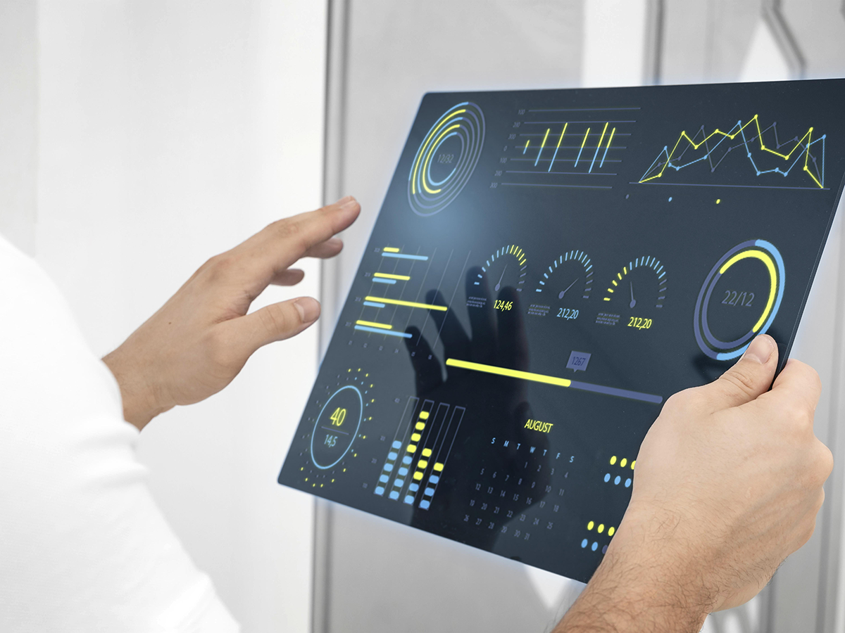 data science vs cyber security with big data on screen