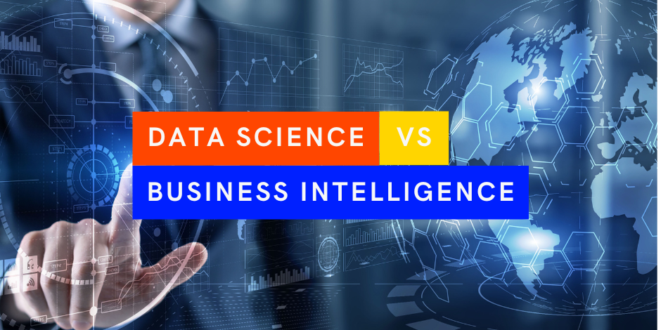 data science vs business intelligence header image
