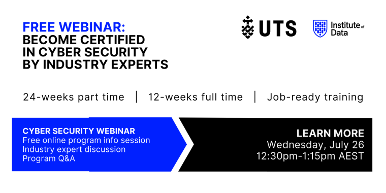 UTS x IOD Cyber Security Program Online Info Session