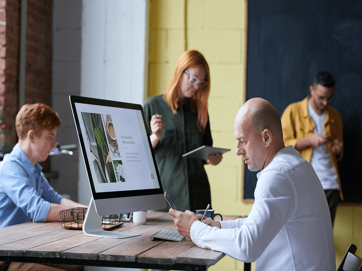 Tech professionals with experience and career in UX design