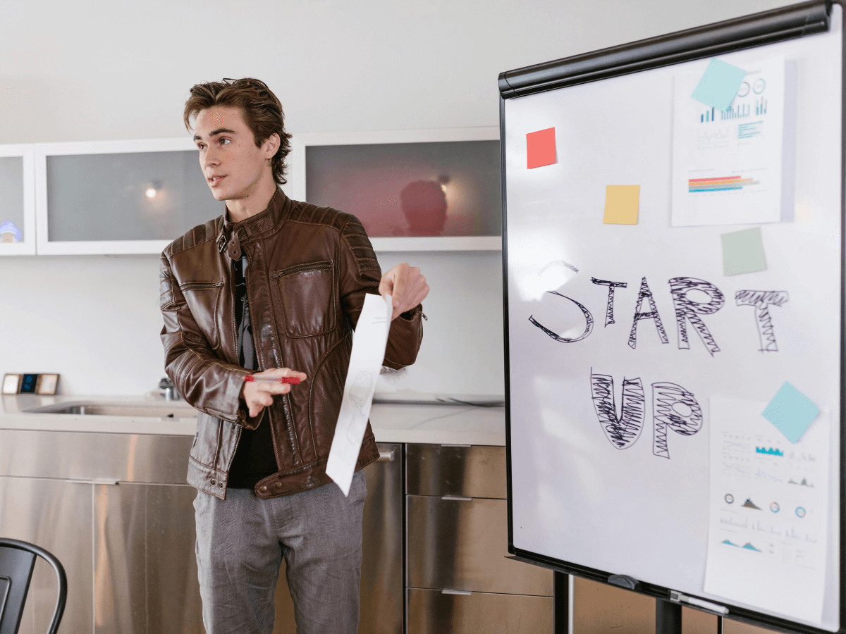 Business learning digital marketing for startups.