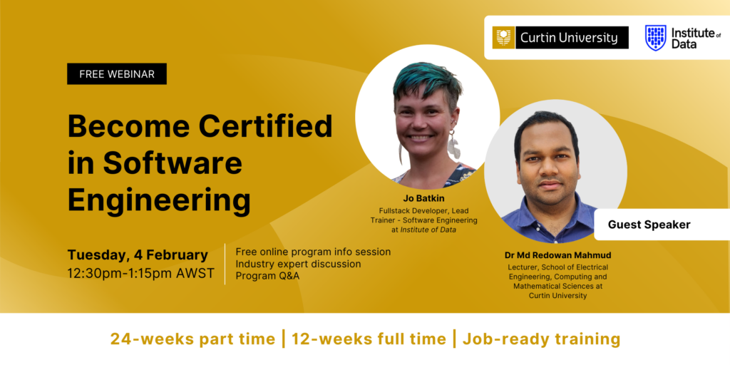 IOD x Curtin Software Engineering Program Info Session